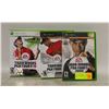 Image 1 : 3 TIGER WOOD’S XBOX GAMES, PGA TOURS