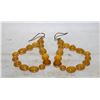 Image 1 : YELLOW BEADED EARRING