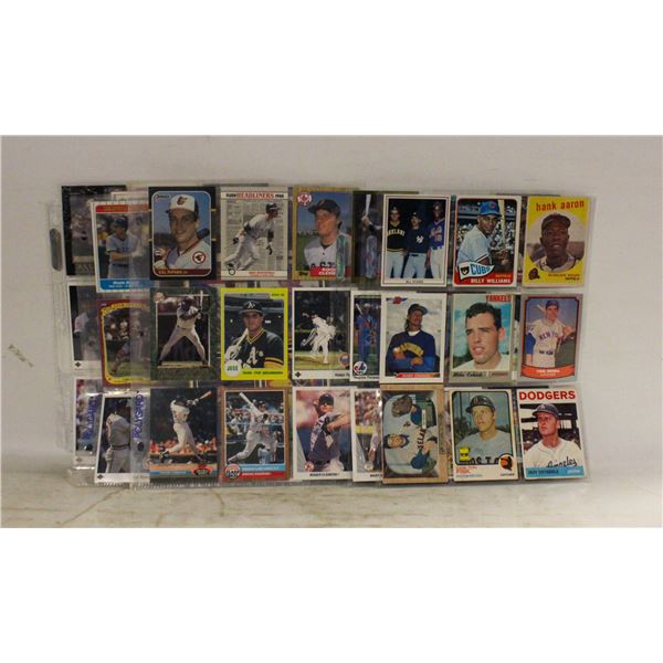VINTAGE BASEBALL CARDS