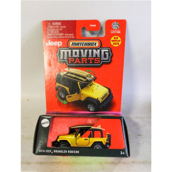 MATCHBOX MOVEING PARTS 2016 JEEP WRANGLER