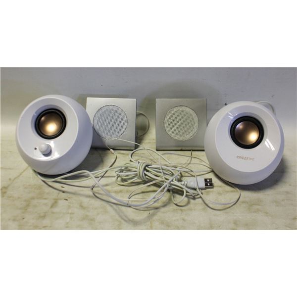 LOT OF PORTABLE SPEAKERS