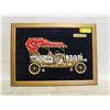 Image 1 : FOLK ART DEPICTING A 1910 FORD MODEL T