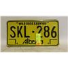 Image 1 : VINTAGE ALBERTA LICENSE PLATE- PAIR