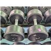 Image 1 : ONSITE: PAIR OF STAK 60LBS DUMBELLS