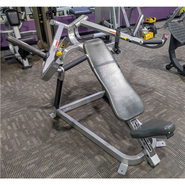 ONSITE:CYBEX CONVERGING PLATE LOADED INCLINE PRESS