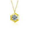 Image 1 : 18KGP STAMPED 1 CT GRA CERTIFIED BRILLIANT CUT