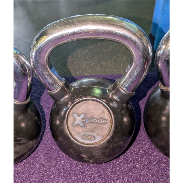 ONSITE: XPLODE 40LBS KETTLEBELL