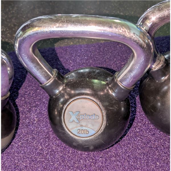 ONSITE: XPLODE 20LBS KETTLEBELL