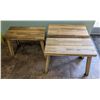 Image 1 : ONSITE: LOT OF 3 SMALL BENCHES