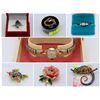 Image 1 : FEATURED GOLD, SILVER JEWELLERY & COSTUME BROOCHES