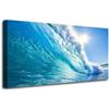 Image 1 : BRAND NEW CANVAS OCEAN WAVE WALL ART 20 X 40"