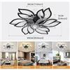 Image 1 : BRAND NEW NOGCEW 26" SMART FAN CEILING FAN