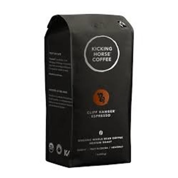 NEW 6 X 1LB KICKING HORSE COFFEE CLIFF HANGER