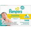 Image 1 : NEW WITH BOX PAMPERS 1008 WIPES SENSITIVE