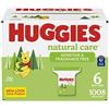 Image 1 : NEW WITH BOX HUGGIES 1008 WIPES NATURAL CARE
