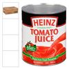 Image 1 : NEW REPACKED 6 X 2.84L HEINZ TOMATO JUICE