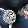 Image 2 : 2 CT GRA CERTIFIED ROUND BRILLLIANT MOISSANITE 925S