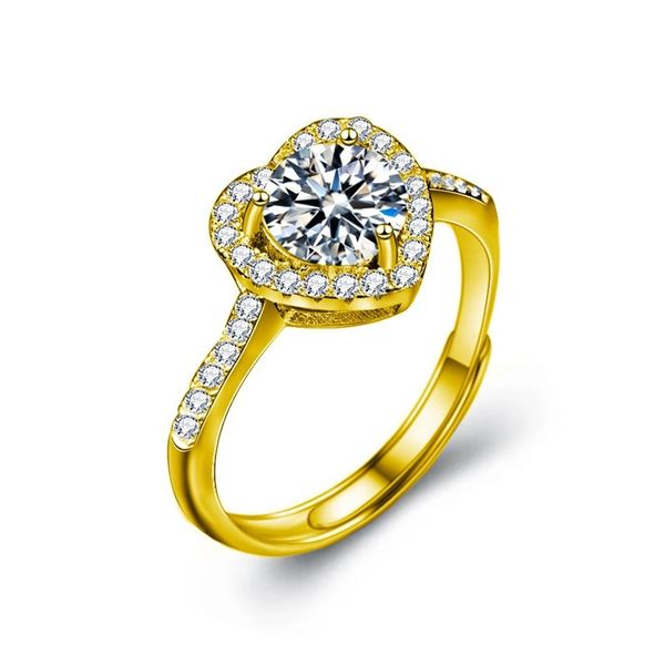 18KGP STAMPED 1 CT GRA CERTIFIED ROUND BRILLIANT