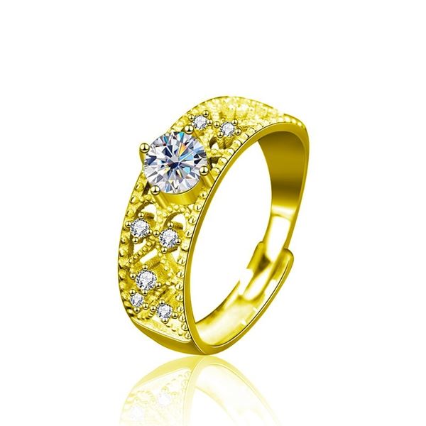 18KGP STAMPED GRA CERTIFIED ROUND BRILLIANT