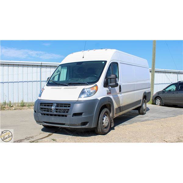 REPO:2018 DODGE PROMASTER 3500