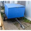 Image 1 : 47" X 51" HOME MADE YARD TRAILER 88" TOTAL LENGTH