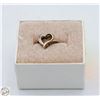 Image 1 : 10KT YELLOW GOLD RING SZ 5 + MICRO DIAMONDS (2)