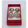 Image 1 : LADY FASHION EARRING LOCK SHAPE L-2 IN