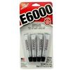 Image 1 : NEW 4 X 5.3ML E6000 PERMANENT BOND CLEAR