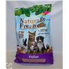 Image 1 : 26LBS NATURALLY FRESH WALNUT SHELL CAT LITTER MULT