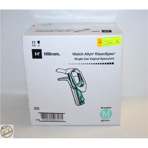 NEW WITH BOX 24 HILLROM WELCH ALLYN KLEENSPEC
