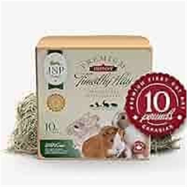NEW WITH BOX 10LB JNP TIMOTHY HAY ALL-NATURAL