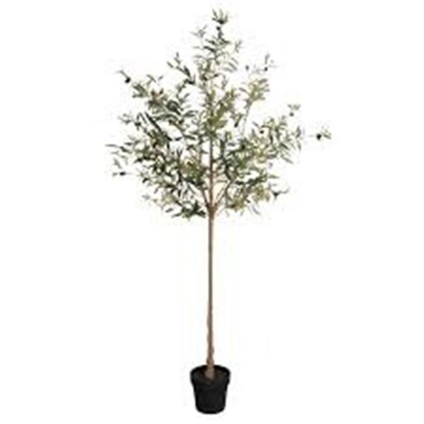 BRAND NEW SAKSUN HIGH FAUX POTTED PLANT 7FT OLIVE
