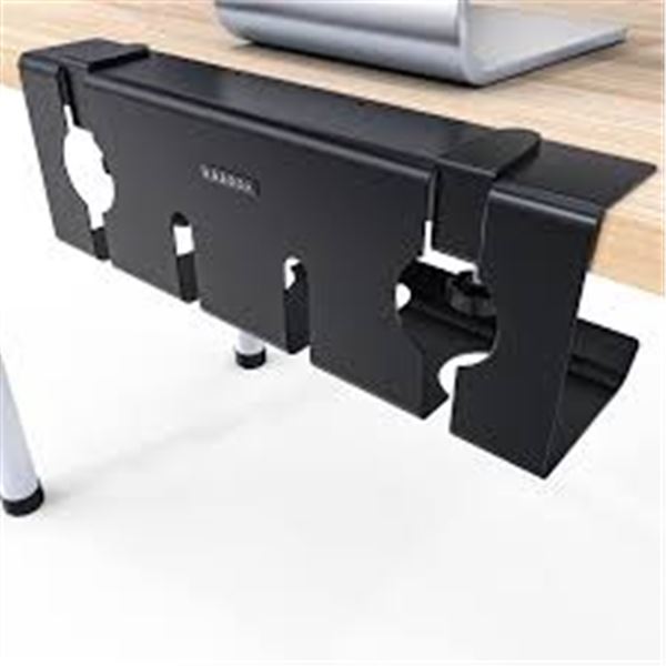 BRAND NEW 2PK NODOCA CABLE TRAY BLACK 43CM