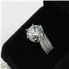 Image 1 : #3108-5.00 CT GRA CERTIFIED ROUND BRILLIANT CUT