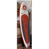 Image 1 : INFLATED BRIGHT BLUE PADDLE BOARD KIT