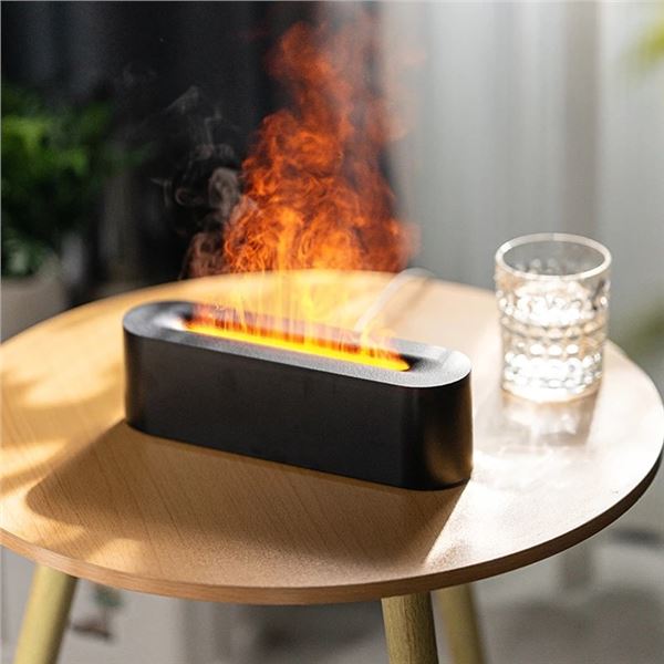 NEW REALISTIC FLAME EFFECT AROMATHERAPY MACHINE