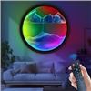 Image 1 : NEW WITH BOX WALL SCONCE SAND ART RGB COLOR CHANGE