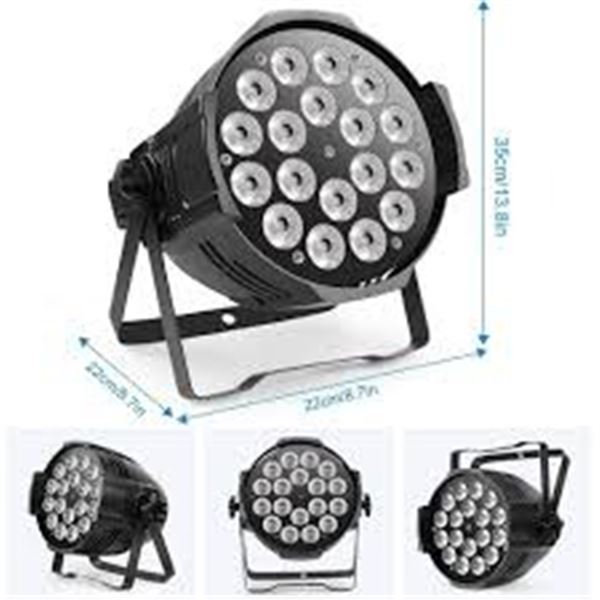 NEW WITH BOX 4 PACK PAR LIGHT STAGE LIGHTS
