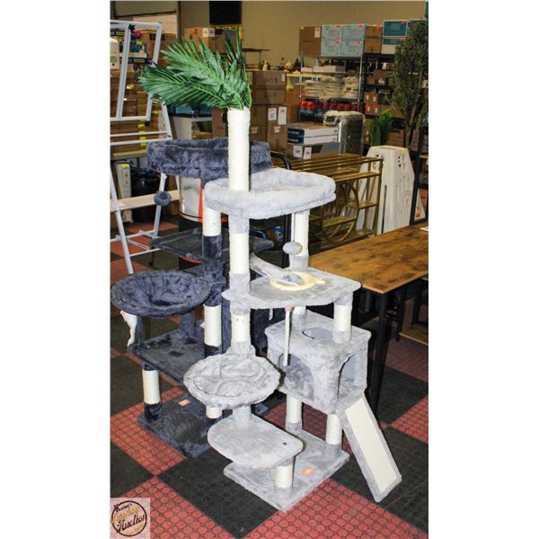 NEW ASSEMBLED CAT CONDO SCRATCHING POST