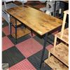 Image 1 : NEW ASSEMBLED RUSTIC WOODTONE DESK