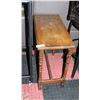Image 1 : ANTIQUE WOOD GATE LEG ORNAMENTAL SIDE