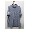 Image 1 : MEN'S ADIDAS GREY GOLF SHIRT SIZE L