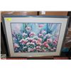 Image 1 : 30"X38" FRAMED PICTURE