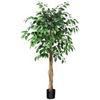 Image 1 : NEW WITH BOX SOGUYI 5FT ARTIFICIAL FICUS TREE