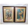 Image 1 : PAIR OF FRAMED NORMAN ROCKWELL COCA-COLA PRINTS