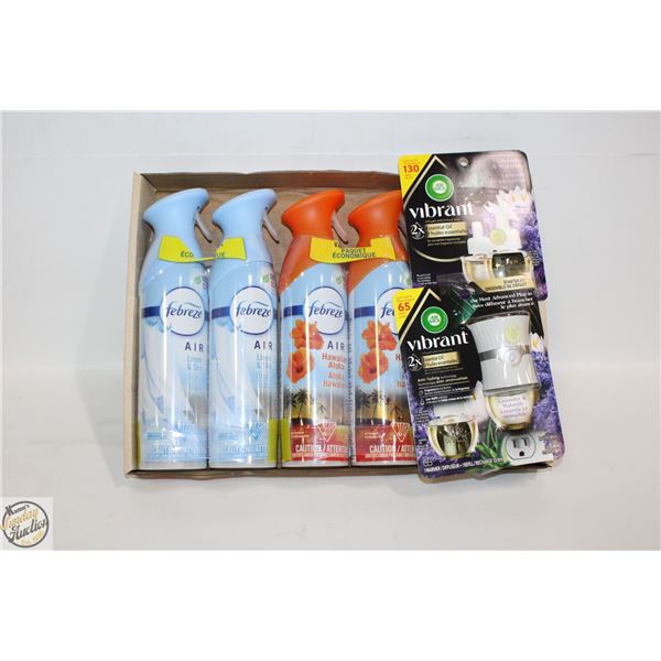 NEW AIRFRESHERS 4 FEBREZE