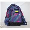 Image 1 : LRG BLUE/PINK ROOTS BACK PACK