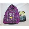 Image 1 : LRG PURPLE CHECK ROOTS BACK PACK