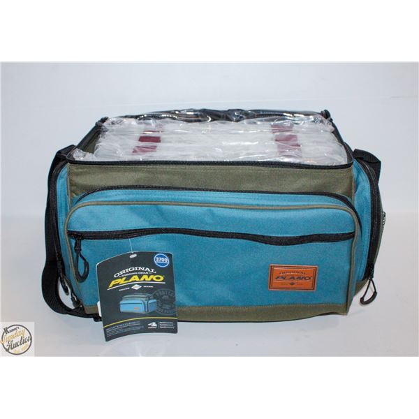 NEW  PLANO 3700 SOFTSIDER TACKLE BOX W/ 4 SEALED