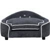 Image 1 : NEW ASSEMBLED GREY FABRIC PET BED